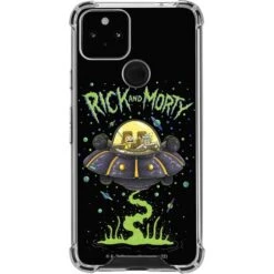 Adult Swim Rick And Morty Spaceship Google Pixel 5 Clear Case