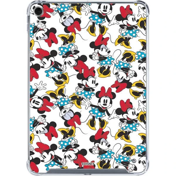 Disney Minnie Mouse Rockin Minnie Pattern IPad 10th Gen (2022) Clear Case
