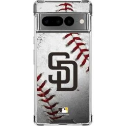 MLB San Diego Padres Game Ball Google Pixel 7 Pro Clear Case
