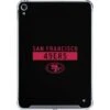 NFL San Francisco 49ers Black Performance Series IPad 10th Gen (2022) Clear Case