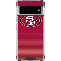 NFL San Francisco 49ers Breakaway Google Pixel 6 Pro Clear Case