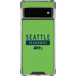 NFL Seattle Seahawks Green Performance Series Google Pixel 6 Pro Clear Case