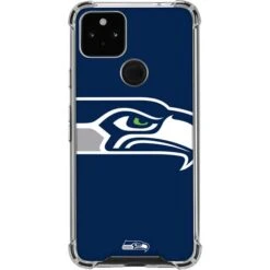 NFL Seattle Seahawks Large Logo Google Pixel 5a 5G Clear Case