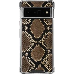 Serpent Animal Print Google Pixel 6 Pro Clear Case