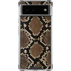 Serpent Animal Print Google Pixel 6a Clear Case