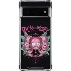 Adult Swim Rick And Morty Split Head Rick Google Pixel 6 Pro Clear Case