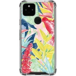 Spring Bird Of Paradise Google Pixel 5a 5G Clear Case