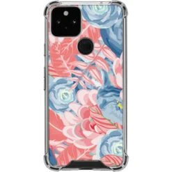 Spring Floral Google Pixel 5 Clear Case