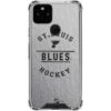 NHL St. Louis Blues Black Text Google Pixel 5 Clear Case