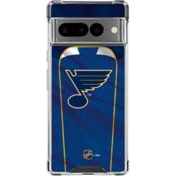 NHL St. Louis Blues Home Jersey Google Pixel 7 Pro Clear Case