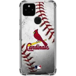 MLB St. Louis Cardinals Game Ball Google Pixel 5a 5G Clear Case