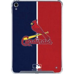 MLB St. Louis Cardinals Split IPad 10th Gen (2022) Clear Case