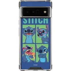 Disney Lilo And Stitch Personalities Moods Google Pixel 6 Pro Clear Case