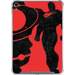 DC Comics Superman Silhouette Flying IPad 10th Gen (2022) Clear Case