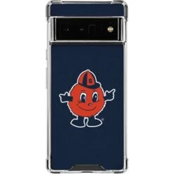 Syracuse Orange Mascot Google Pixel 6 Pro Clear Case