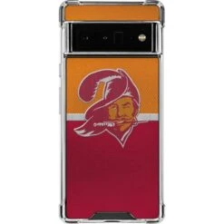 NFL Tampa Bay Buccaneers Vintage Google Pixel 6 Pro Clear Case