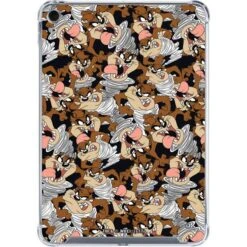 Looney Tunes Taz Super Sized Pattern IPad 10th Gen (2022) Clear Case