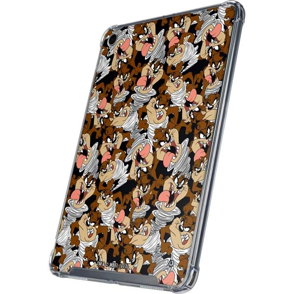 Looney Tunes Taz Super Sized Pattern IPad 10th Gen (2022) Clear Case - Image 3