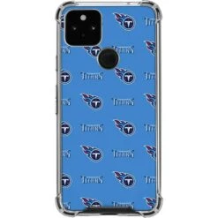 NFL Tennessee Titans Blitz Series Google Pixel 5a 5G Clear Case