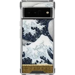 Hokusai The Great Wave Off Kanagawa Google Pixel 6 Pro Clear Case