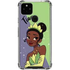 Disney Princess Tiana Art Google Pixel 5a 5G Clear Case