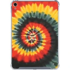 Liquid Blue Tie Dye - Rasta Spiral IPad 10th Gen (2022) Clear Case