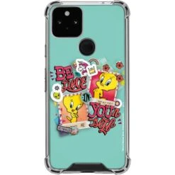 Looney Tunes Tweety Bird Believe In Yourself Google Pixel 5 Clear Case