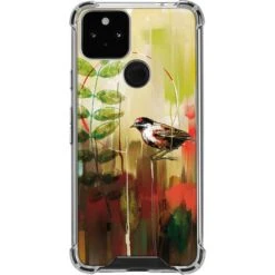 Two Little Birds Google Pixel 5 Clear Case
