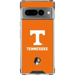 University Of Tennessee-Knoxville T Logo On Orange Google Pixel 7 Pro Clear Case