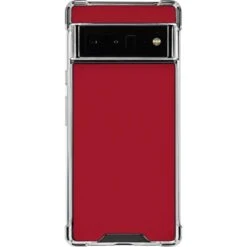 Upsdell Red Google Pixel 6 Pro Clear Case