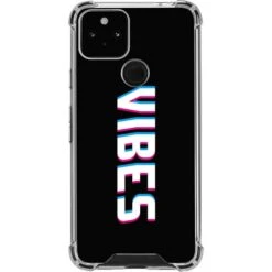 Vibes Rasta Google Pixel 5 Clear Case