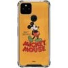 Disney Mickey Mouse Walt Disney Classic Character Google Pixel 5a 5G Clear Case