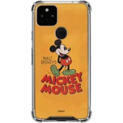 Disney Mickey Mouse Walt Disney Classic Character Google Pixel 5a 5G Clear Case