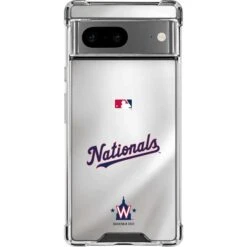 MLB Washington Nationals Home Jersey Google Pixel 7 Clear Case