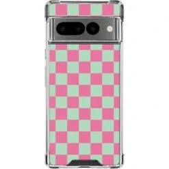 Watermelon Checkered Google Pixel 7 Pro Clear Case