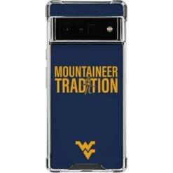 West Virginia University Climb Higher Google Pixel 6 Pro Clear Case