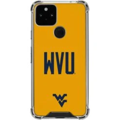 West Virginia University WVU Google Pixel 5 Clear Case