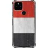 Yemen Flag Distressed Google Pixel 5a 5G Clear Case